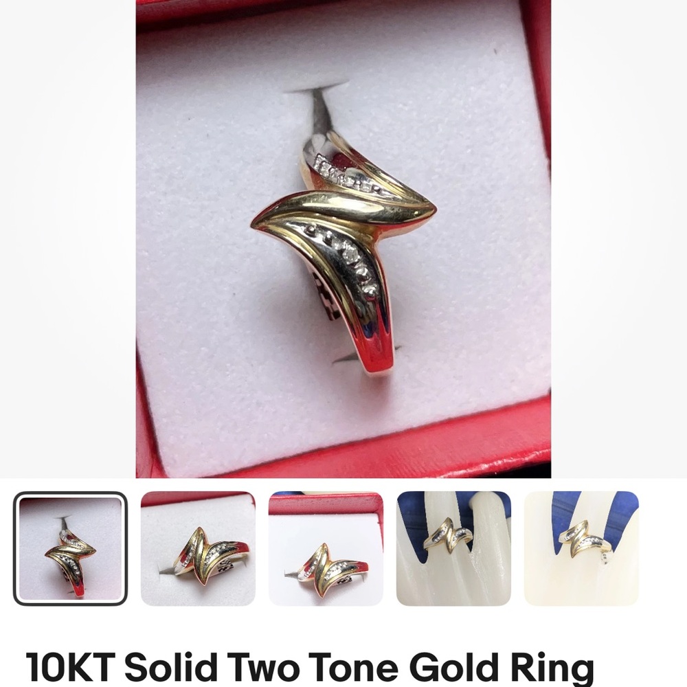 Two-Tone Gold Ring